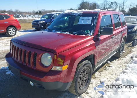 2013 Jeep Patriot Sport z USA, uszkodzony, nr VIN 1C4NJPBA2DD130068